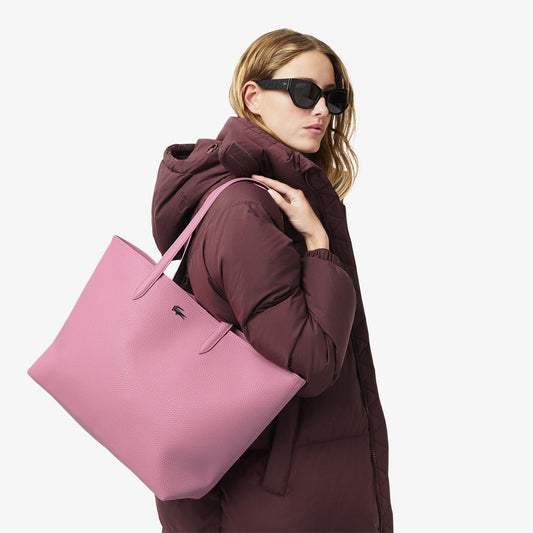 L.A.C.O.S.T.E Anna Reversible Bicolor Tote Bag