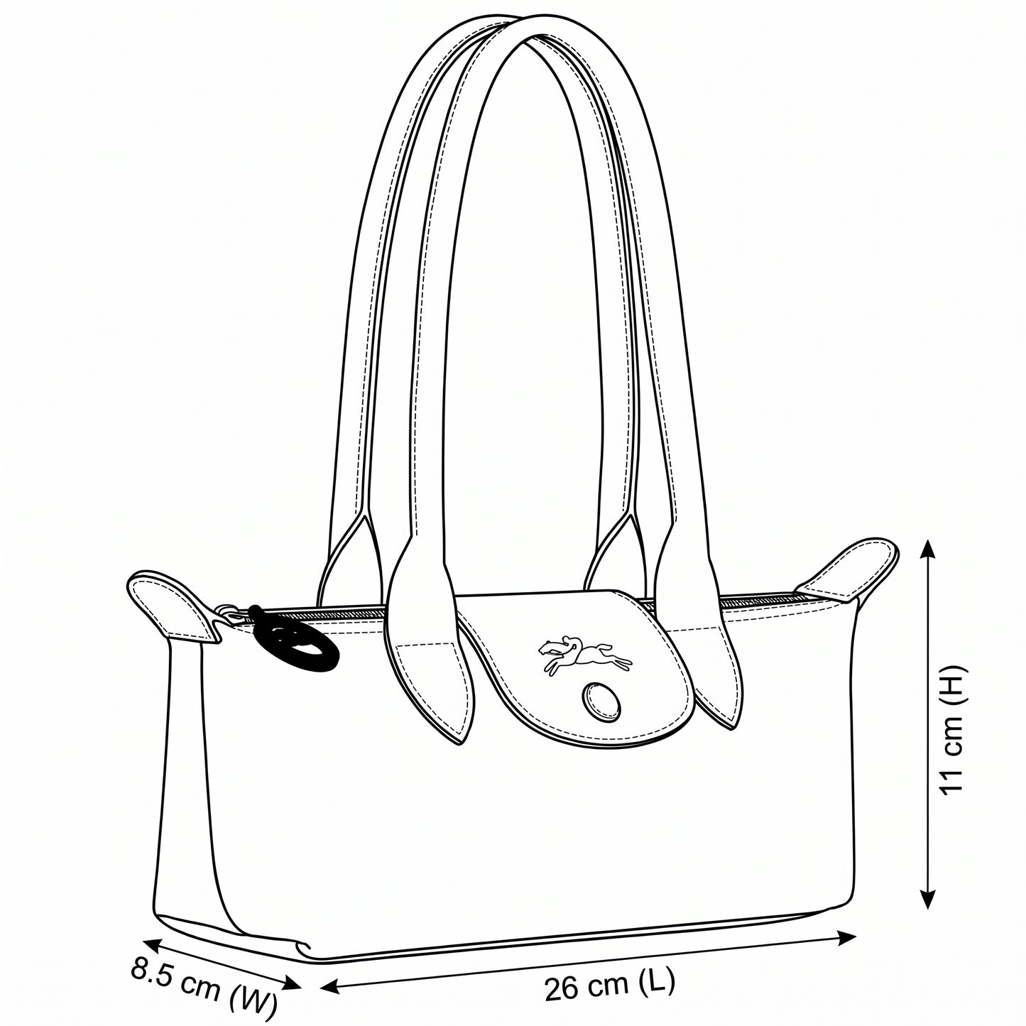 L.O-N.G.C.H-A.M.P Le Pliage Xtra M Shoulder bag