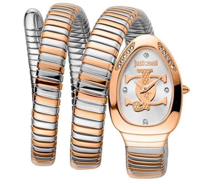 J.U.S.T C.A.V.A.L.L.I Around Analogue Watch