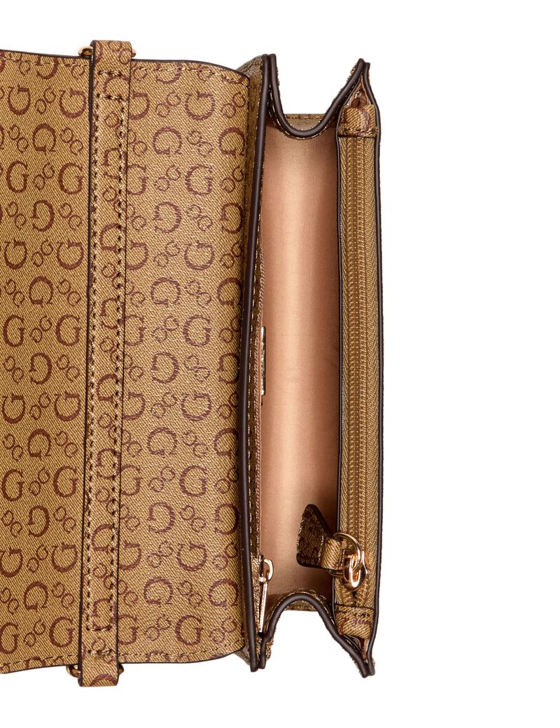 G.U.E.S.S Saffron crossbody flap bag