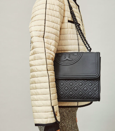 T.O.R.Y B.U.R.C.H Medium Fleming Matte Convertible Shoulder Bag