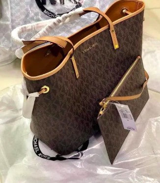 M.I.C.H.A.E.L K.O.R.S Jet set travel drawstring tote Bag