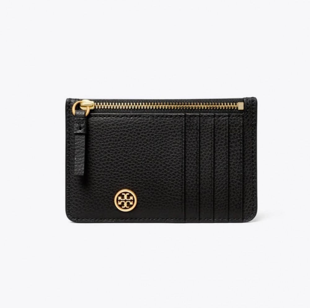 T.o.r.y B.u.r.c.h Walker Top-Zip Card Case