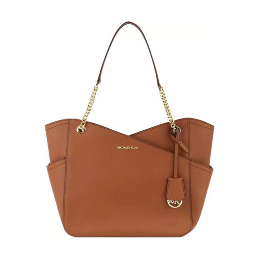 M.i.c.h.a.e.l K.o.r.s Jet Set Large Saffiano Leather Shoulder Bag