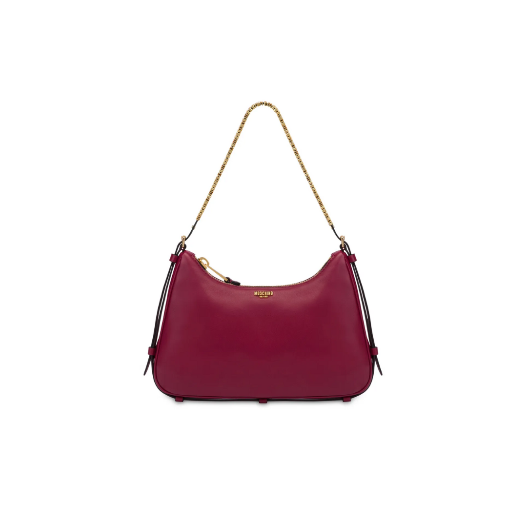 M.O.S.C.H.I.N.O Logo-Plaque Shoulder Bag