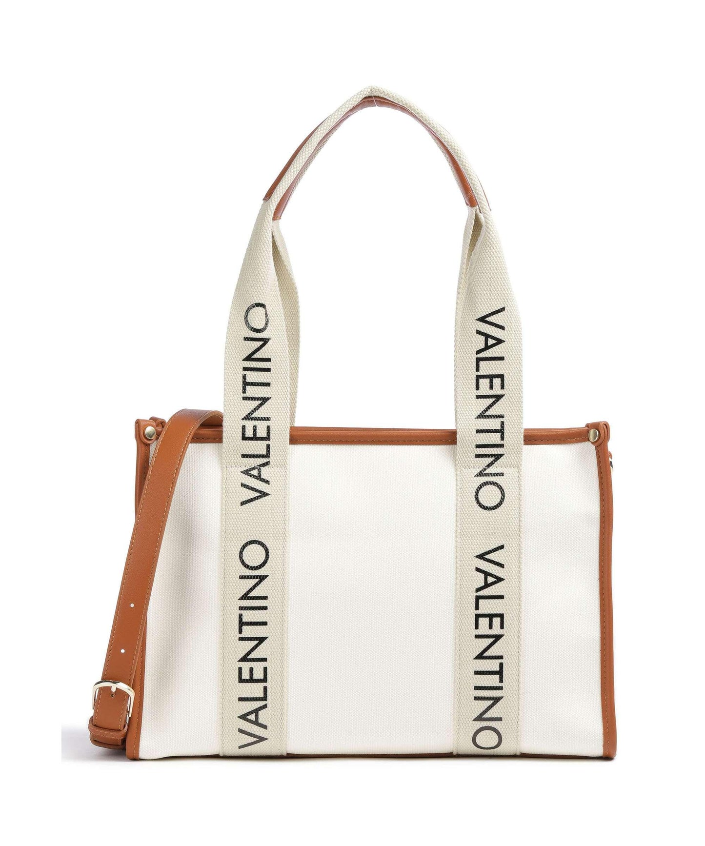 V.A.L.E.N.T.I.N.O B.A.G.S Candle Tote bag canvas ivory