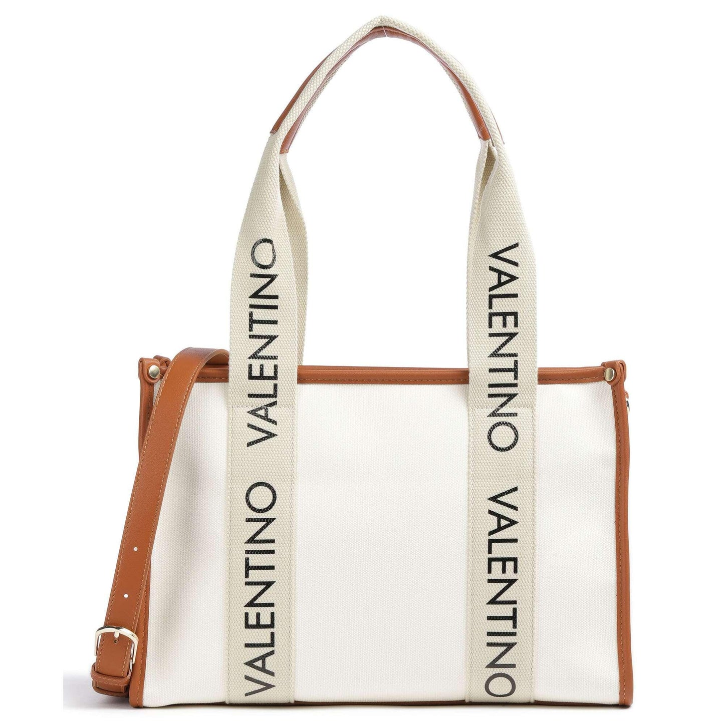 V.A.L.E.N.T.I.N.O B.A.G.S Candle Tote bag canvas ivory