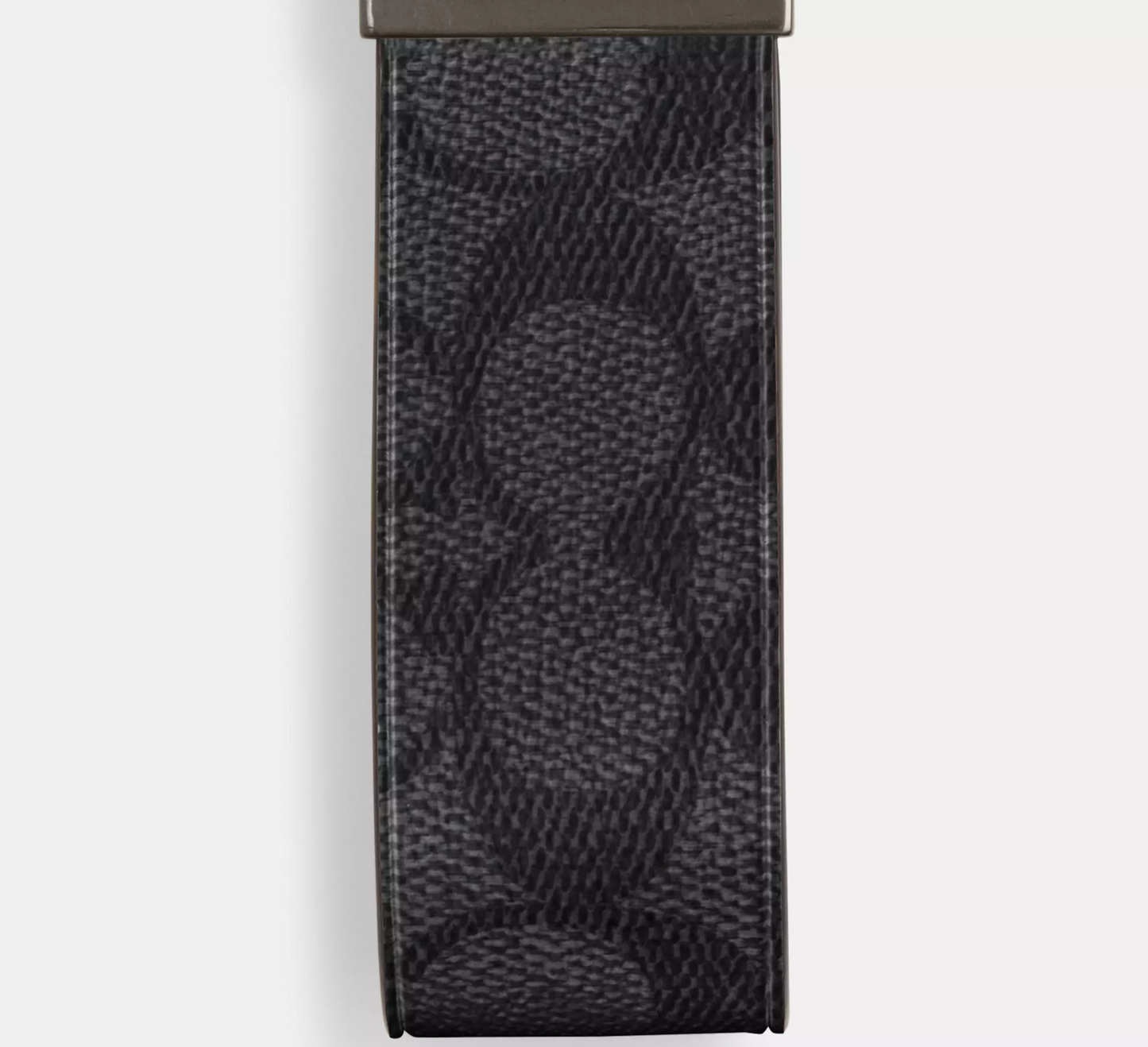 C.O.A.C.H Loop Key Fob In Signature Canvas