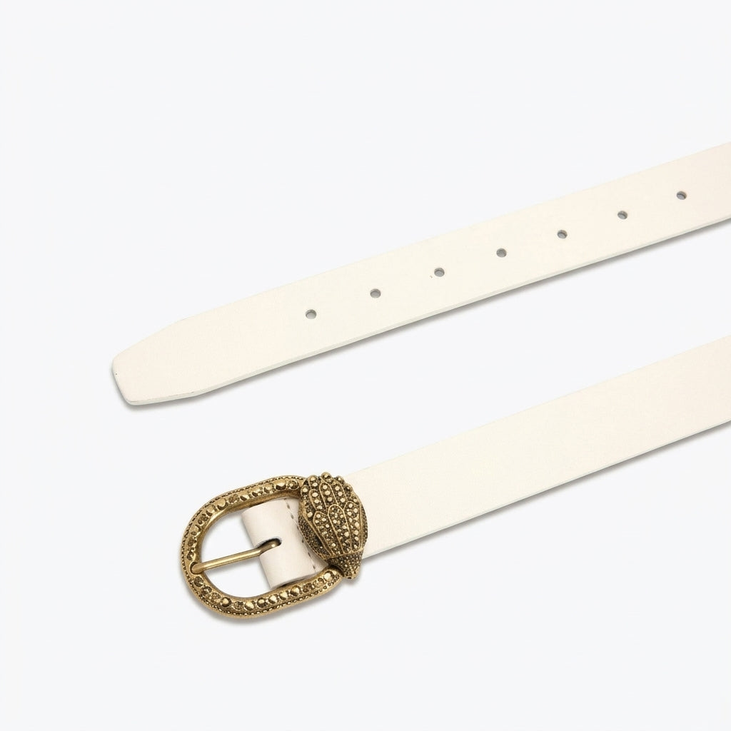 K.U.R.T G.E.I.G.E.R L.O.N.D.O.N BELT OFF-WHITE