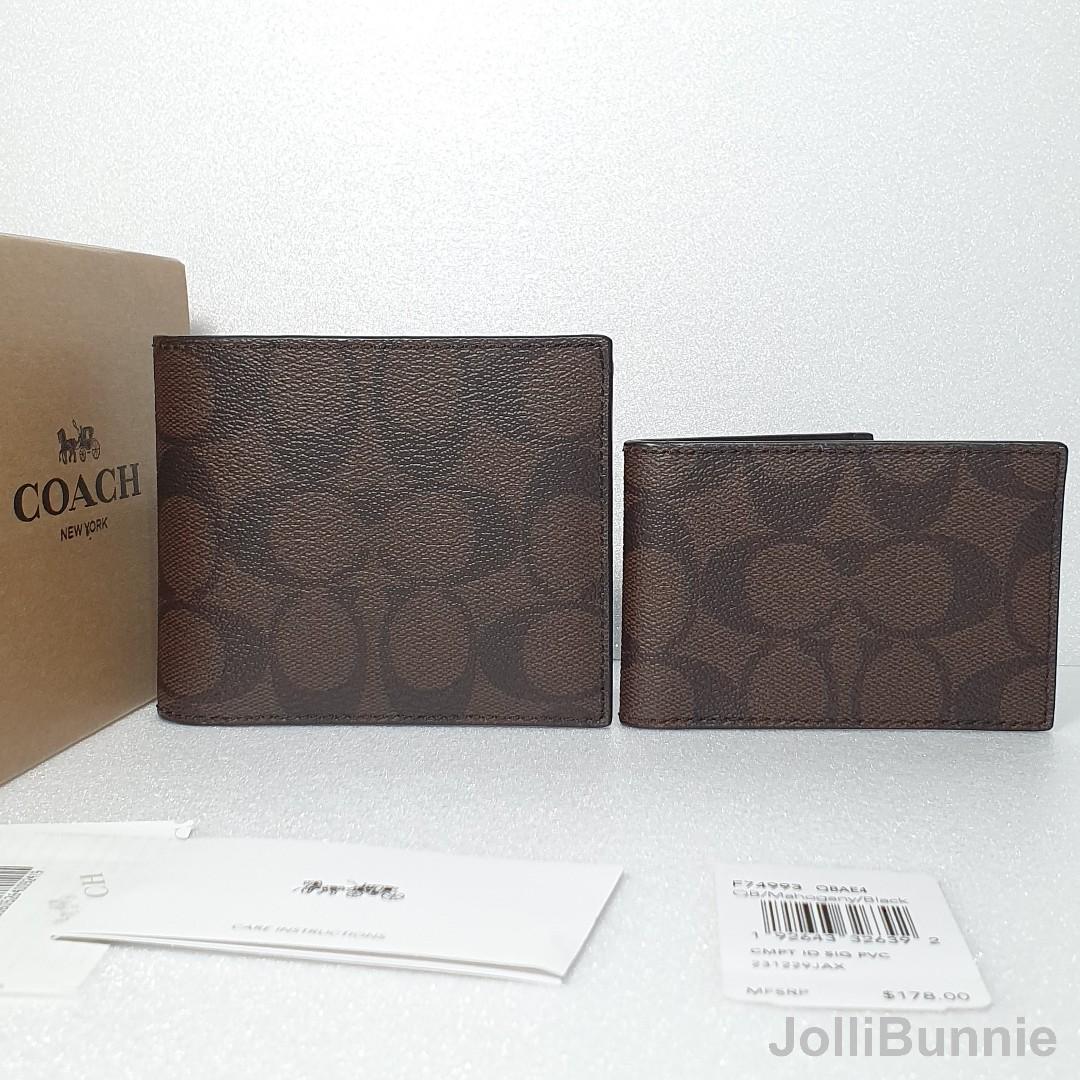 C.O.A.C.H WALLET & CARD HOLDER