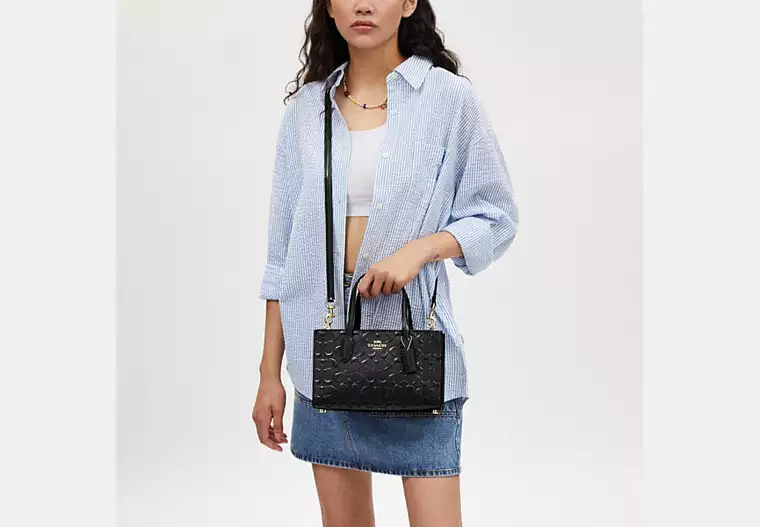 C.O.A.C.H Nina Small Tote Bag In Signature Leather