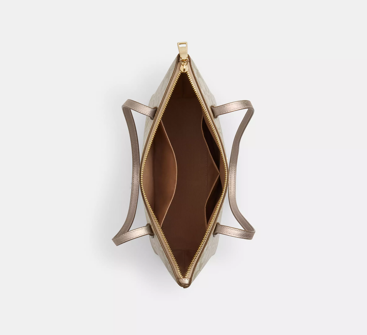 C.O.A.C.H Fiona Zip Tote Bag In Signature Canvas