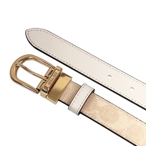 C.O.A.C.H Harness Buckle Cut To Size Reversible Belt