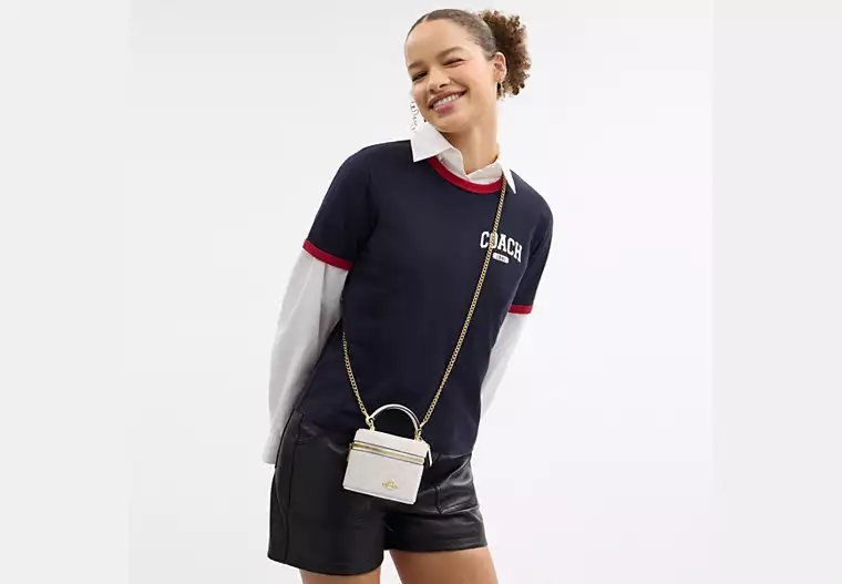 C.O.A.C.H Ava Crossbody Bag In Signature Canvas