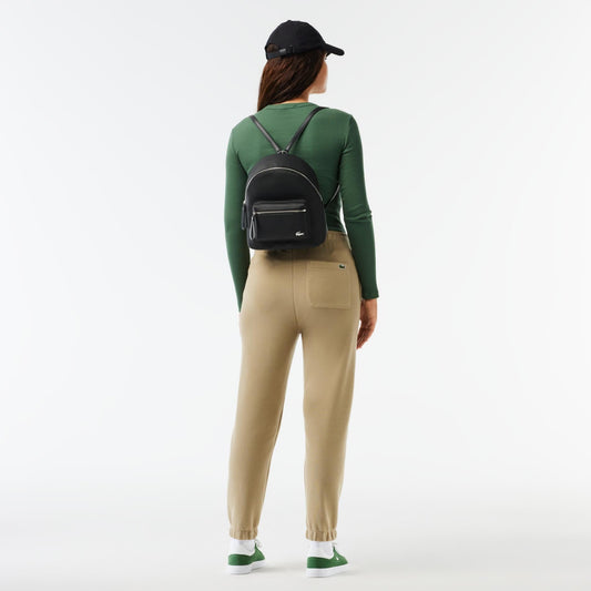 L.A.C.O.S.T.E Women's Piqué-Effect Canvas Backpack
