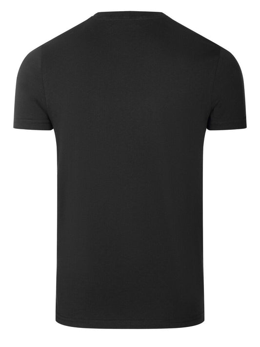 C.a.V-A.L.L.I C.L.A.S.S Black T-shirt Gold