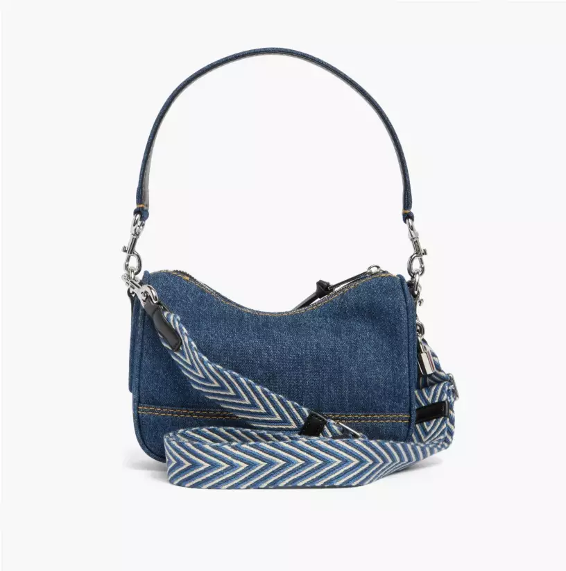 M.A.R.C J.A.C.O.B.S Small Convertible Shoulder Bag Denim New