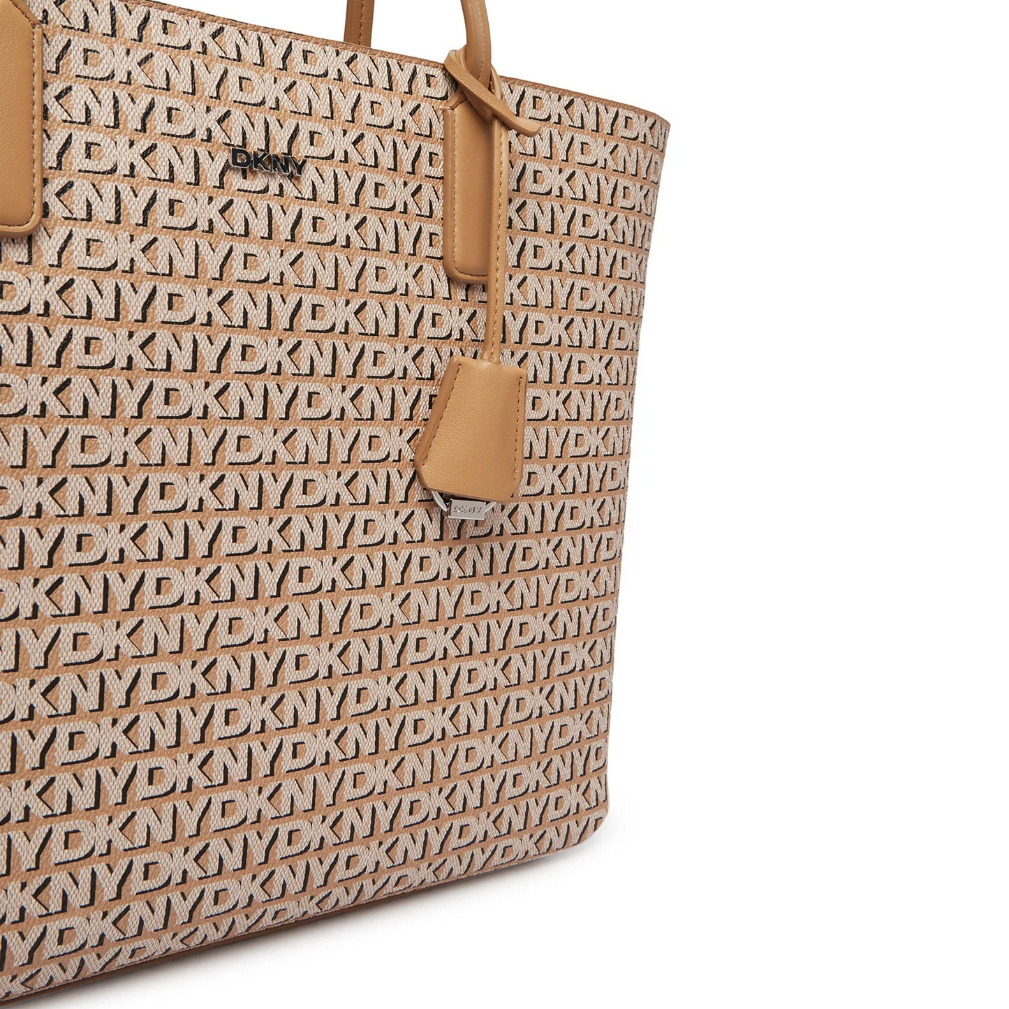 D.K.N.Y WOMEN'S Shoulder Bag R52A5I42 Beige MONOGRAM