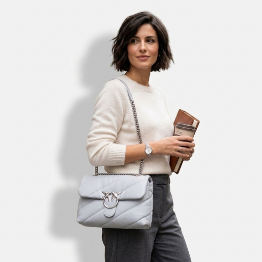 P.I.N.K.O Handbag Love Classic Puff Maxi