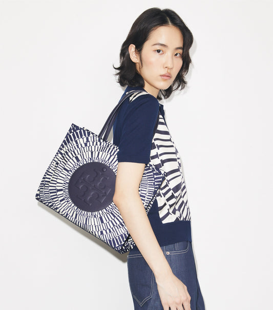 T.O.R.Y B.U.R.C.H ELLA PRINTED SMALL TOTE