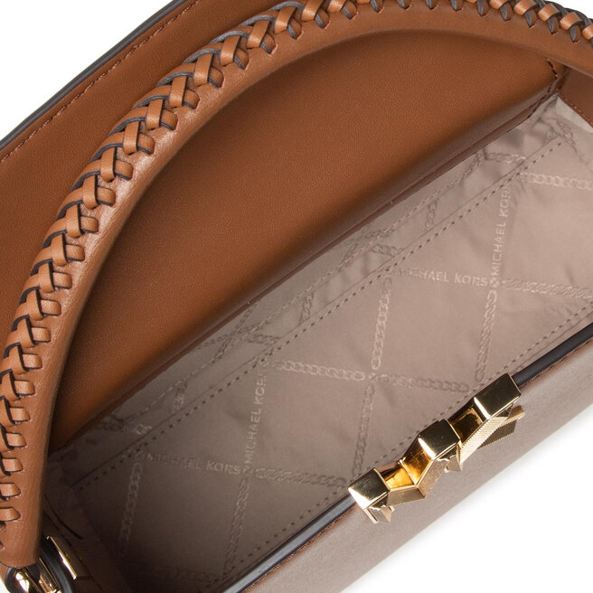 M.I.C.H.A.E.L. K.O.R.S. KARLIE SMALL LEATHER CROSSBODY BAG