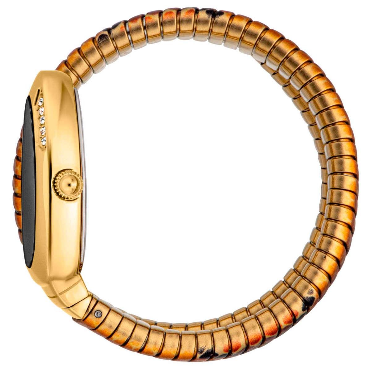 J.U.S.T C.A.V.A.L.L.I Wrap-Around Analogue Watch