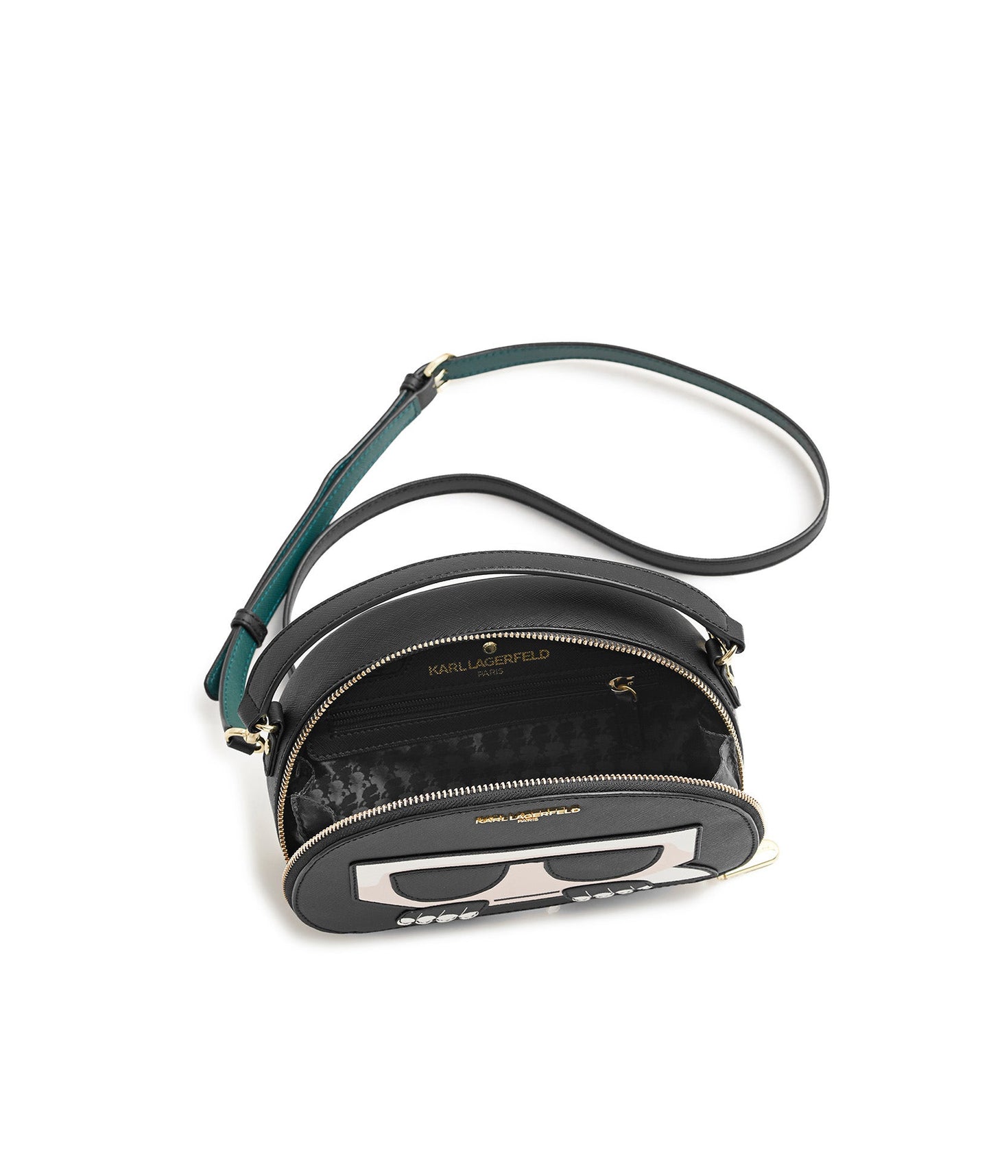K.A.R.L. L.A.G.E.R.F.E.L.D. MAYBELLE TOP HANDLE CROSSBODY BAG