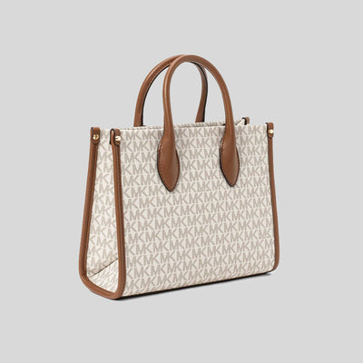 M.I.C.H.A.E.L. K.O.R.S. Mirella Small Crossbody Tote Bag Vanilla