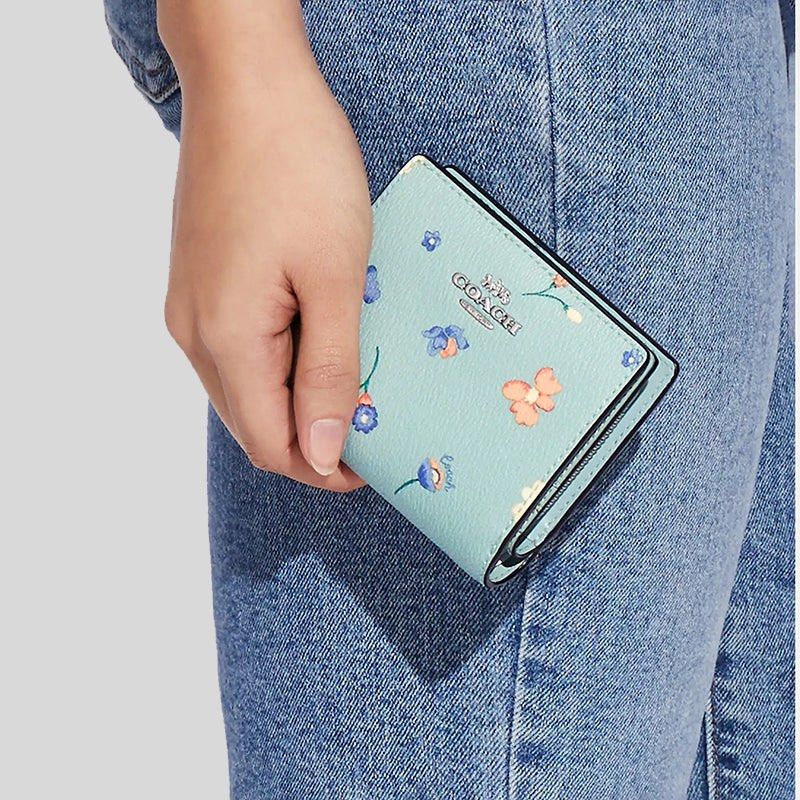 C.O.A.C.H Snap Wallet With Mystical Floral Print