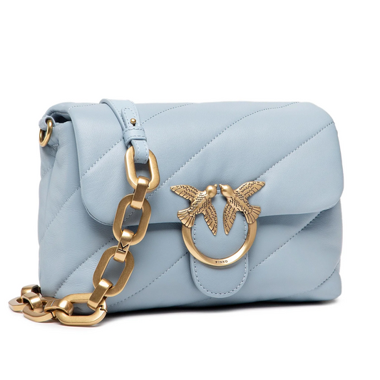P.I.N.K.O Love Mini Puff Maxy Quilt Crossbody Bag