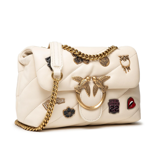 P.I.N.K.O. Handbag Love Mini Puff Versity Pins