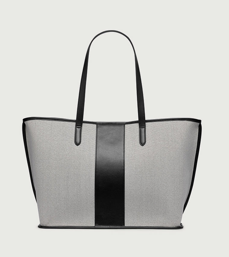 D.K.N.Y HALLIE Textured Tote Bag with Pouch