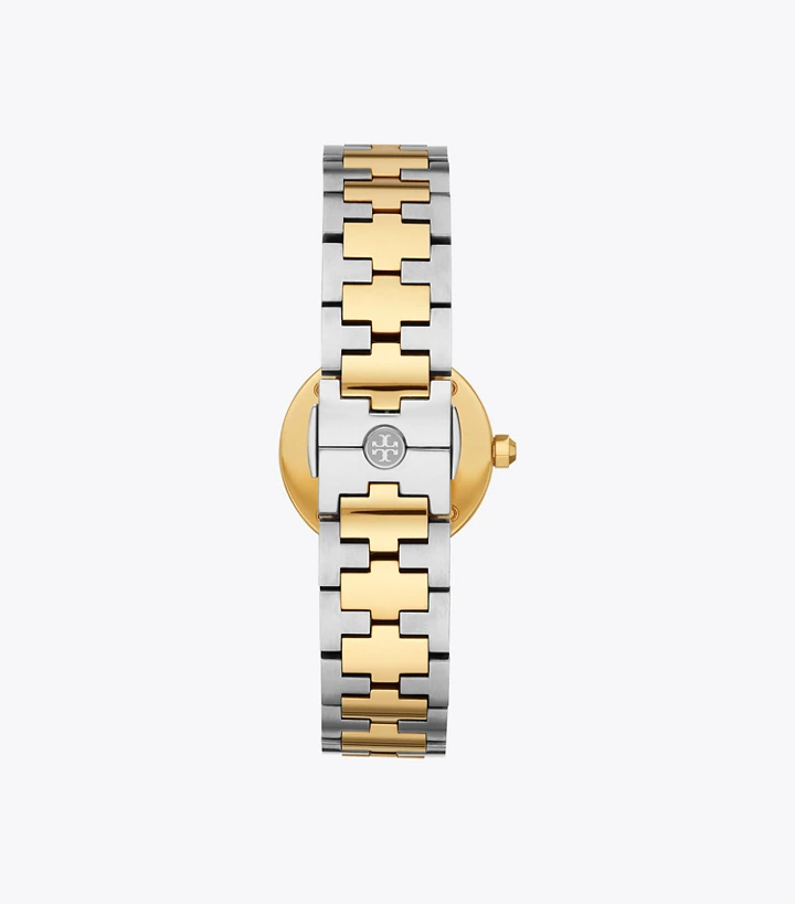 T.O.R.Y. B.U.R.C.H. Reva Ladies Watch, Two-Tone