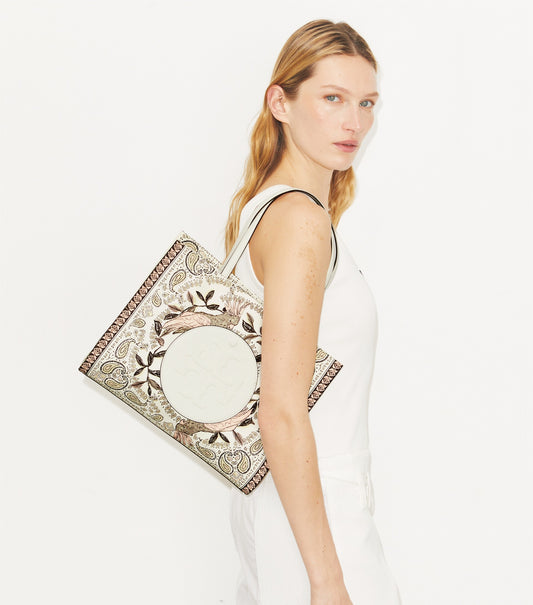 T.O.R.Y B.U.R.C.H ELLA PRINTED SMALL TOTE