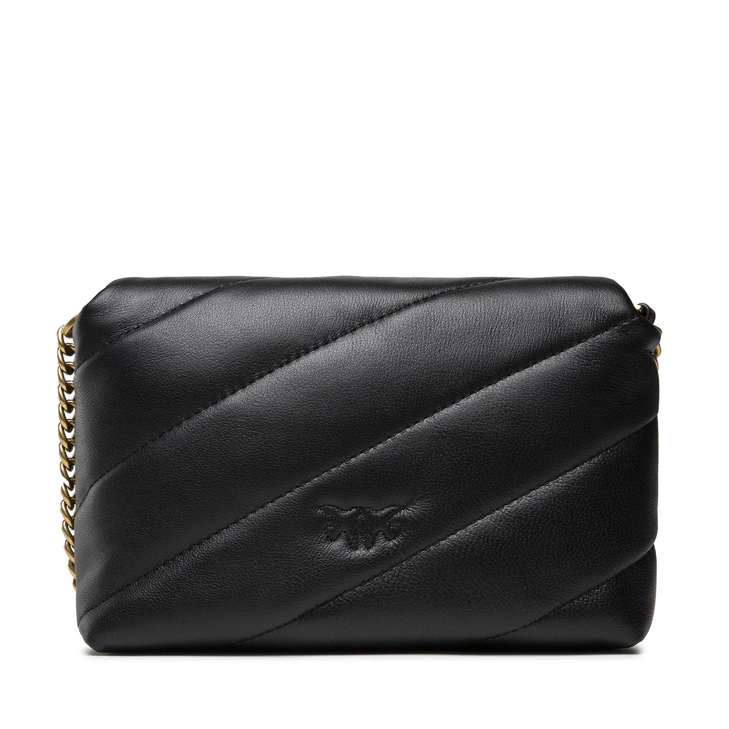 P.I.N.K.O LOVE MINI PUFF MAXY QUILT CROSSBODY BAG