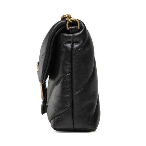 P.I.N.K.O LOVE MINI PUFF MAXY QUILT CROSSBODY BAG