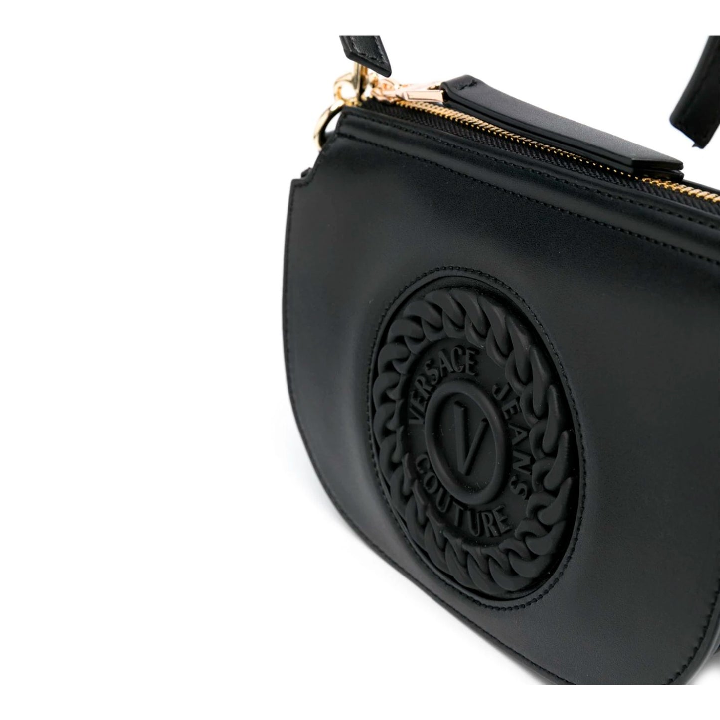V.E.R.S.A.C.E. J.E.A.N.S. COUTURE CROSS ZIPPER BAG