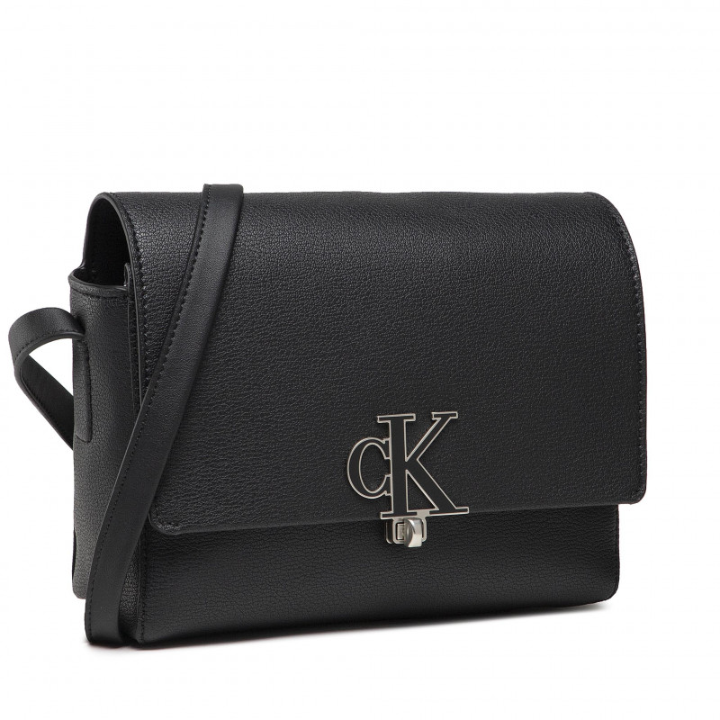 CALVIN KLEIN JEANS Minimal Monogram Flap Crossbody Bag