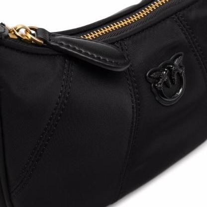 PINKO Love half-moon mini bag with Detachable Strap for Shoulder/Crossbody Wear