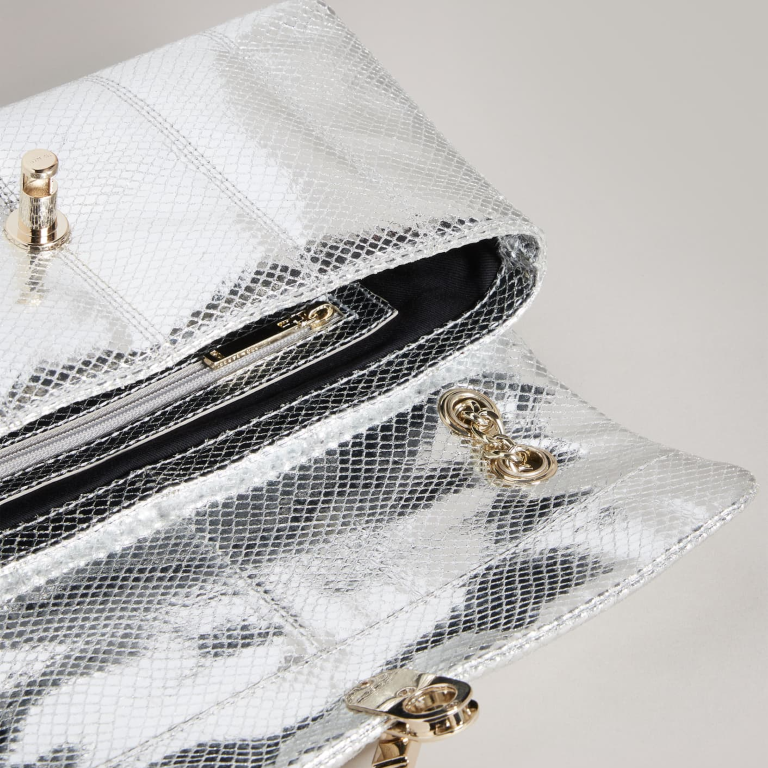 TED BAKER Ayalani Puffer Baguette Crossbody/Shoulder Bag