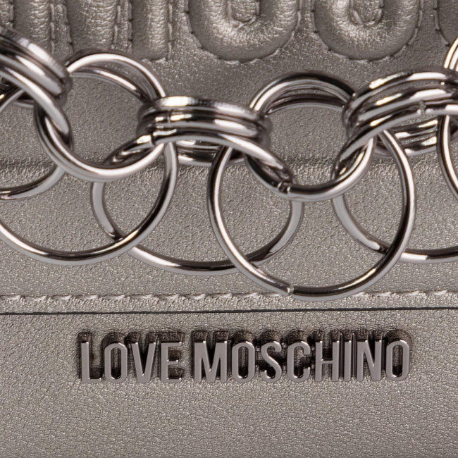 L.O.V.E M.O.S.C.H.I.N.O Fucile Detachable Pocket Bag With Chain for Crossbody Wear