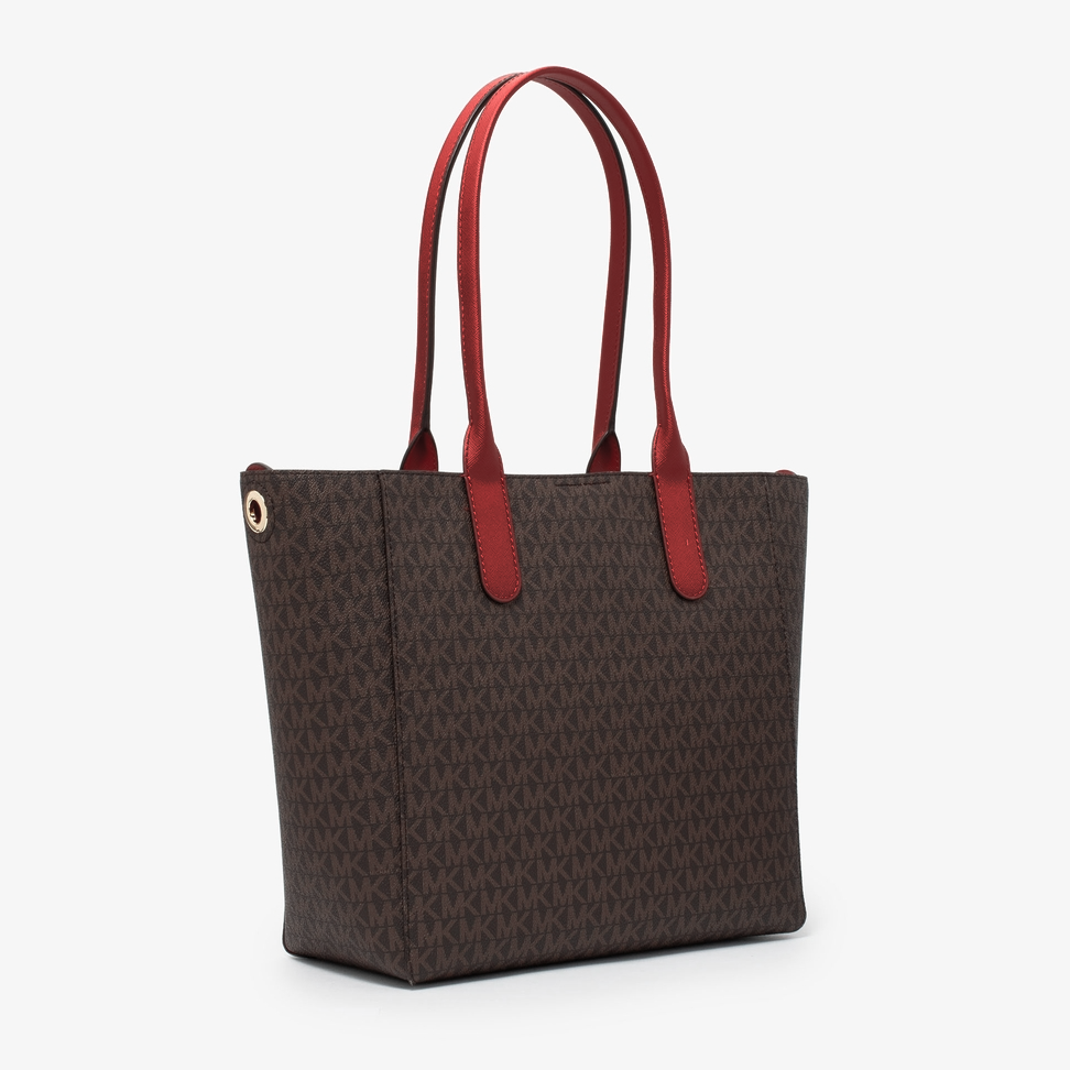 MICHAEL KORS Katie 2 In 1 Tote Bag with Detachable Strap for Cross Body Wear