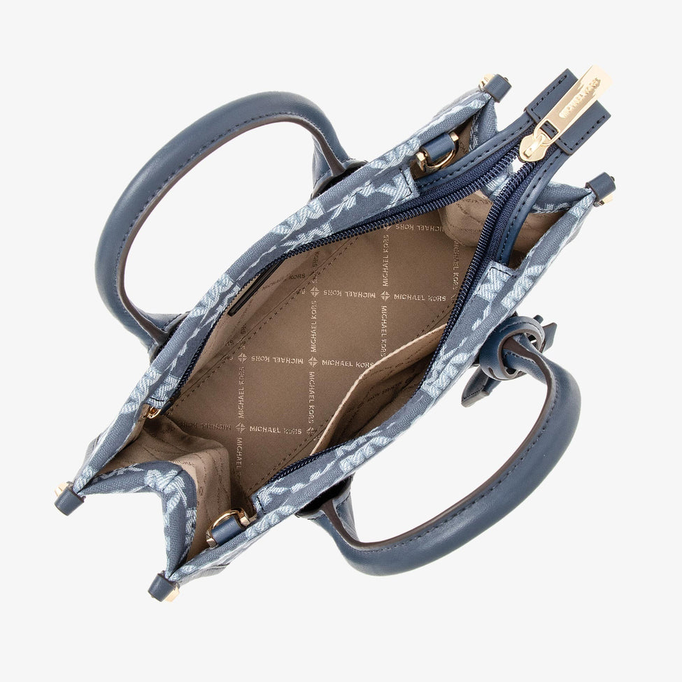 MICHAEL KORS Mirella Small Logo Jacquard Crossbody Bag