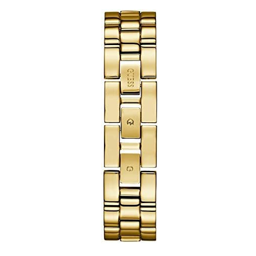 GUESS Soho Crystal Gold Analog Dial with Metal Band