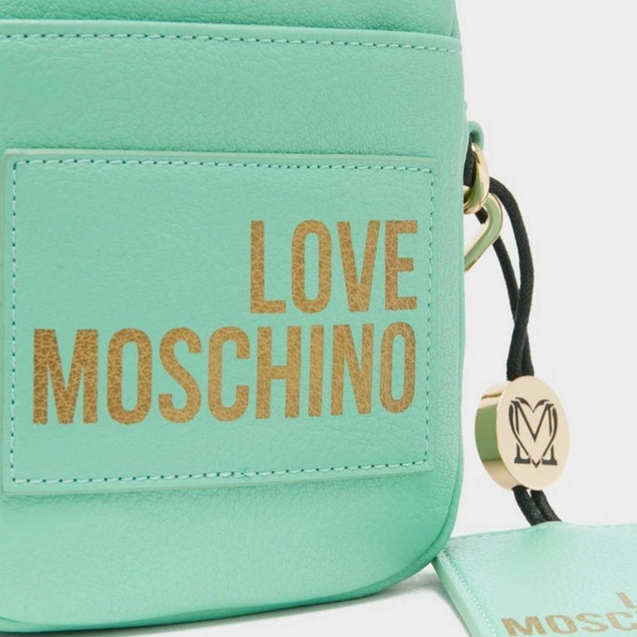 L.O.V.E M.O.S.C.H.I.N.O Logo Tag Crossbody Bag