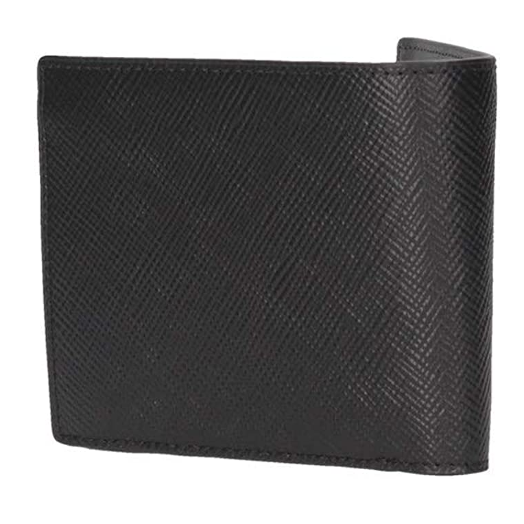 MICHAEL KORS Harrison Crossgrain Leather Billfold Wallet With Coin Pocket