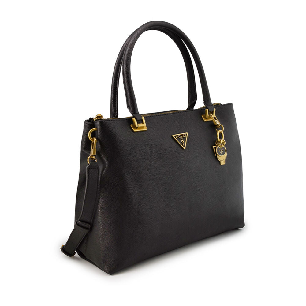 GUESS Destiny Strap Shoulder Bag in Black