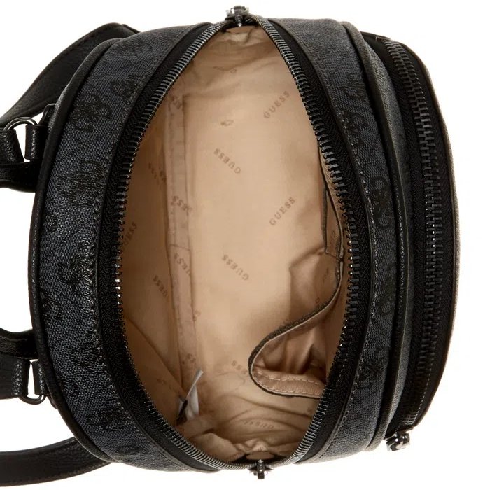 G.U.E.S.S Manhattan Logo Backpack in Coal Carbon