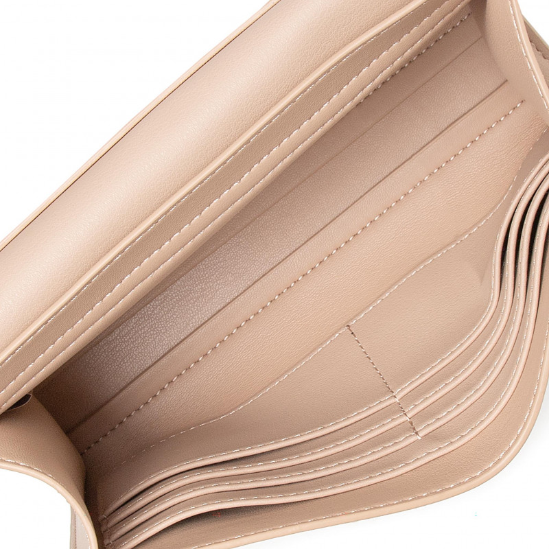 L.O.V.E M.O.S.C.H.I.N.O Nude/Black Crossbody Bag