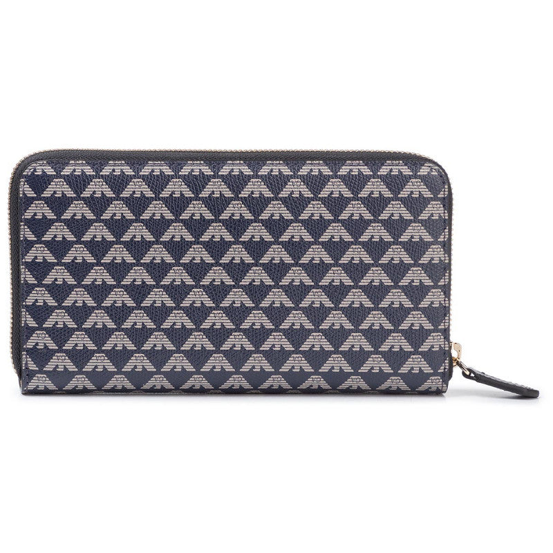 E.M.P.O.R.I.O A.R.M.A.N.I Large Women's Wallet with Round Zip